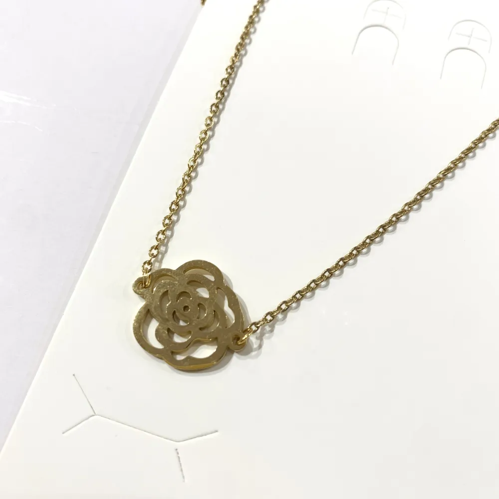 Catena con Rosa-Catenina da Vita in Acciaio - CEI-700-29