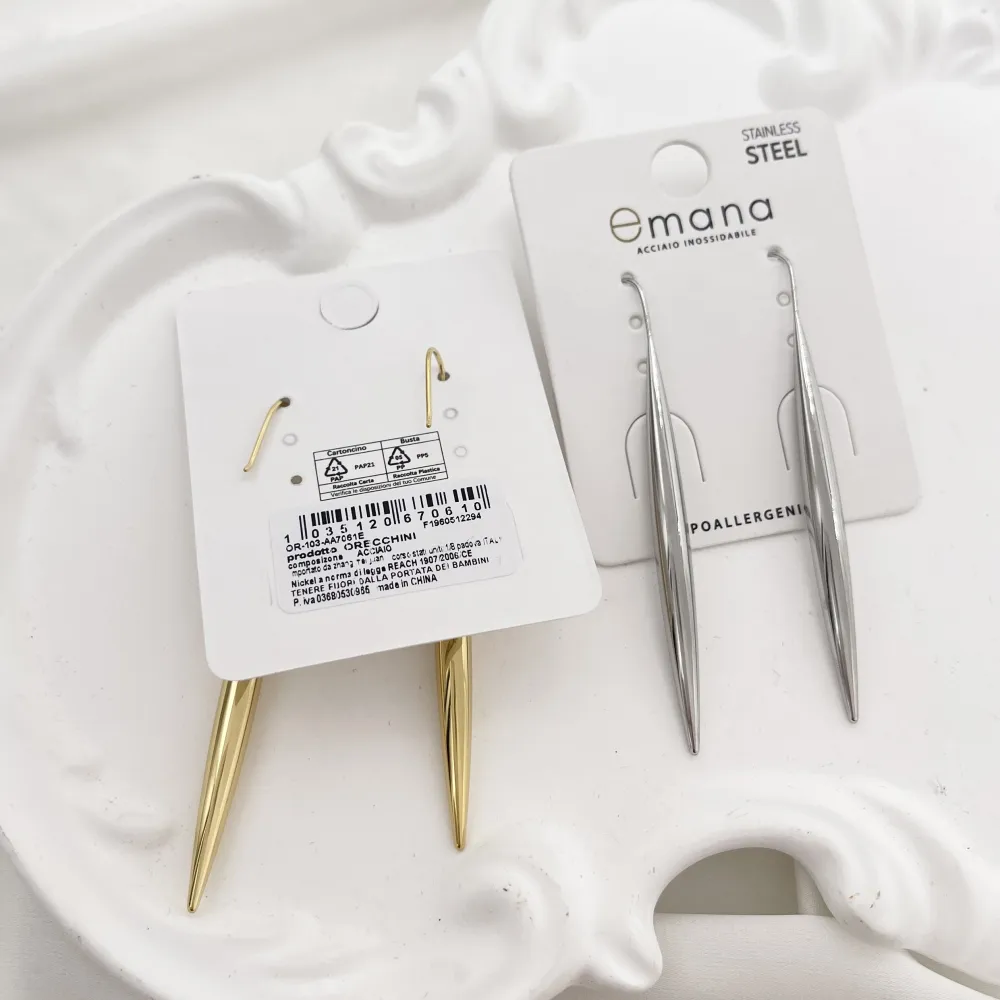 Goccia -Orecchini in Acciaio Emana - OR-103-AA7061E