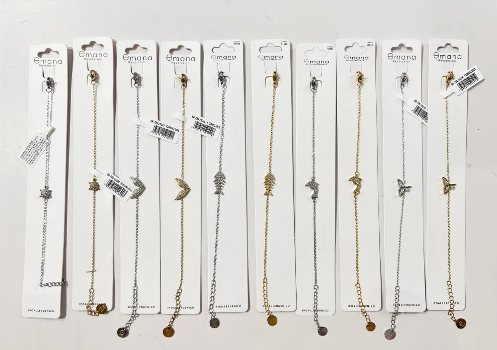 Coda di Pesce -Bracciale in Acciaio - BR-795-15214