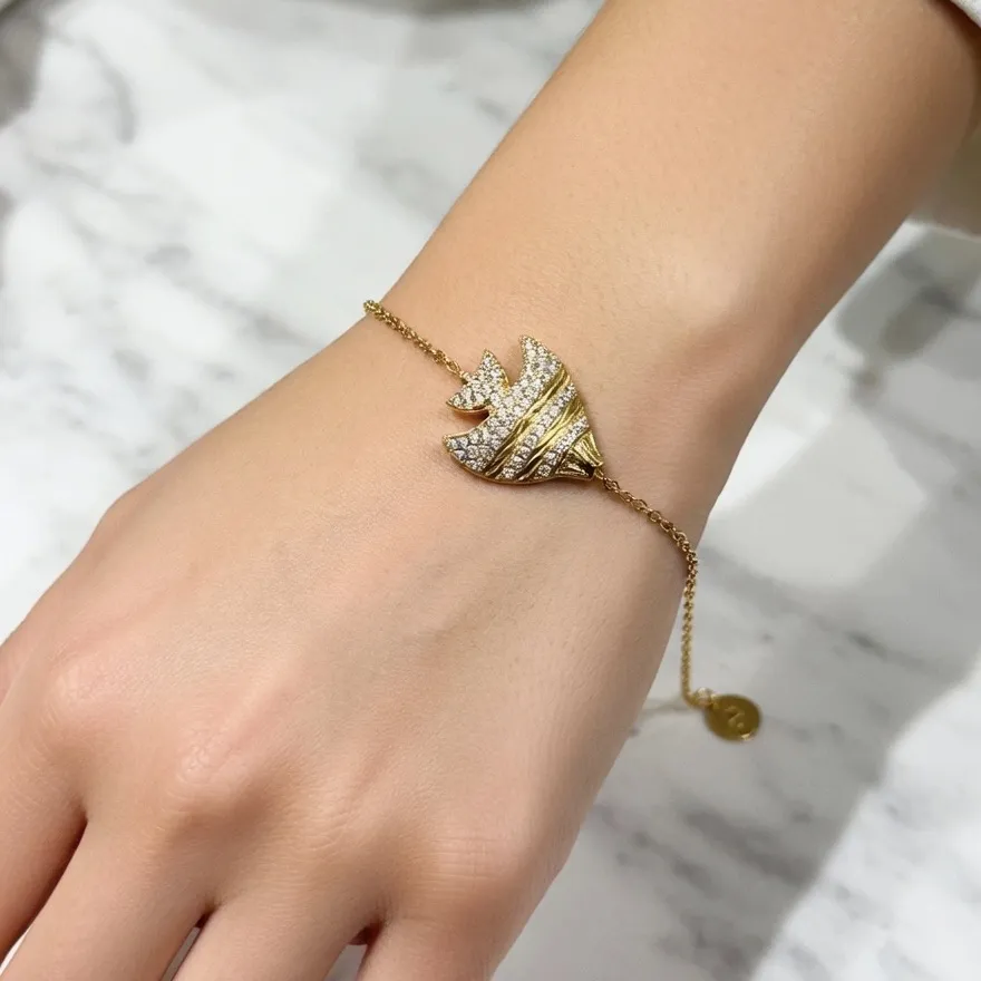 Pesce-Bracciale in Acciaio - BR-795-15225