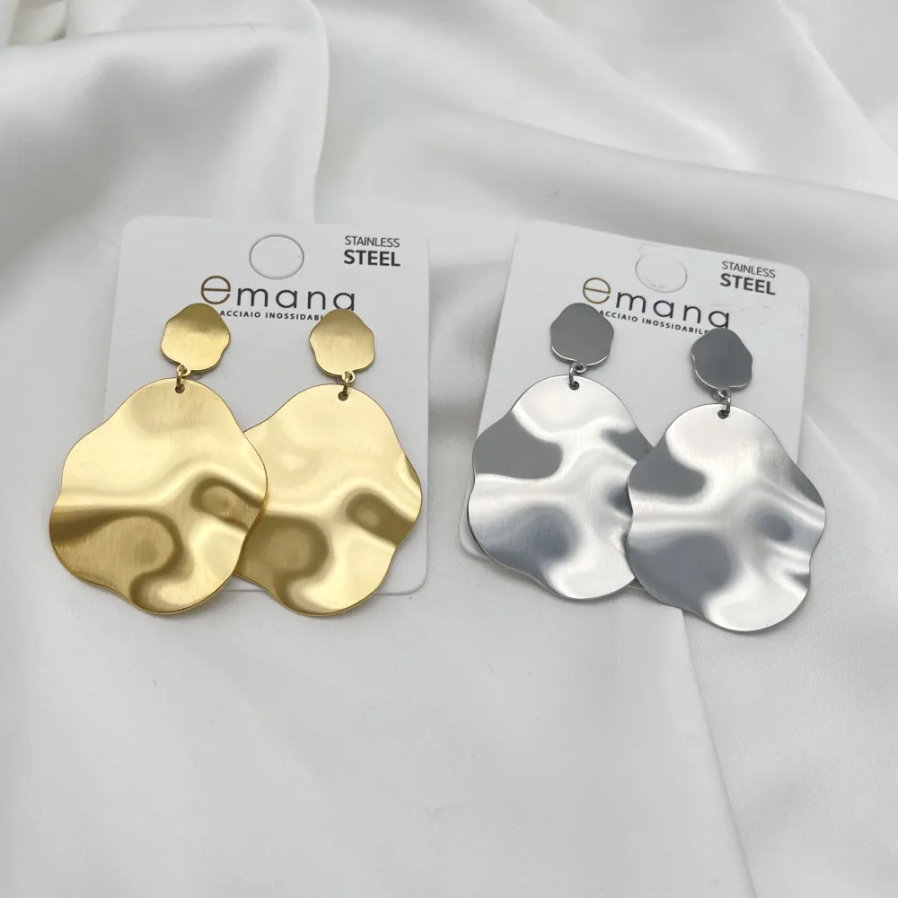 Pendente  Alien -Orecchini in Acciaio - OR-103-AA6128E