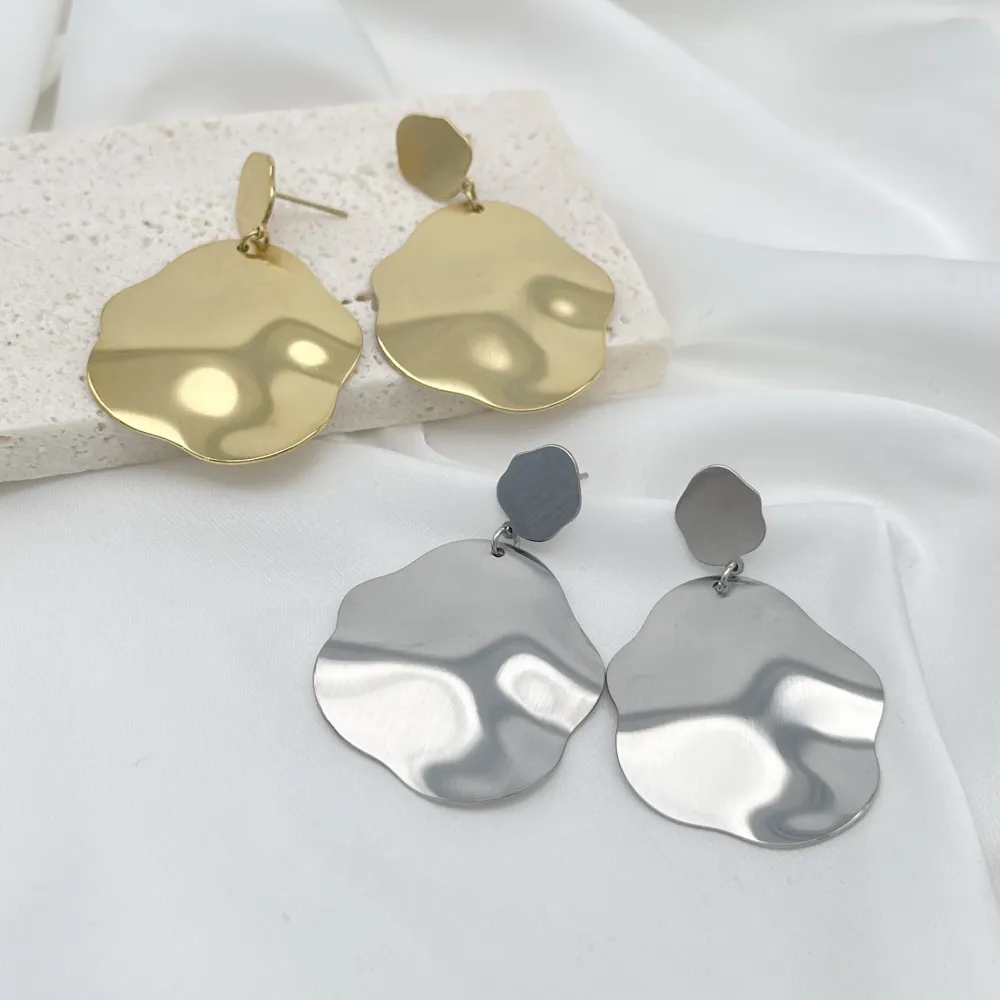 Pendente  Alien -Orecchini in Acciaio - OR-103-AA6128E