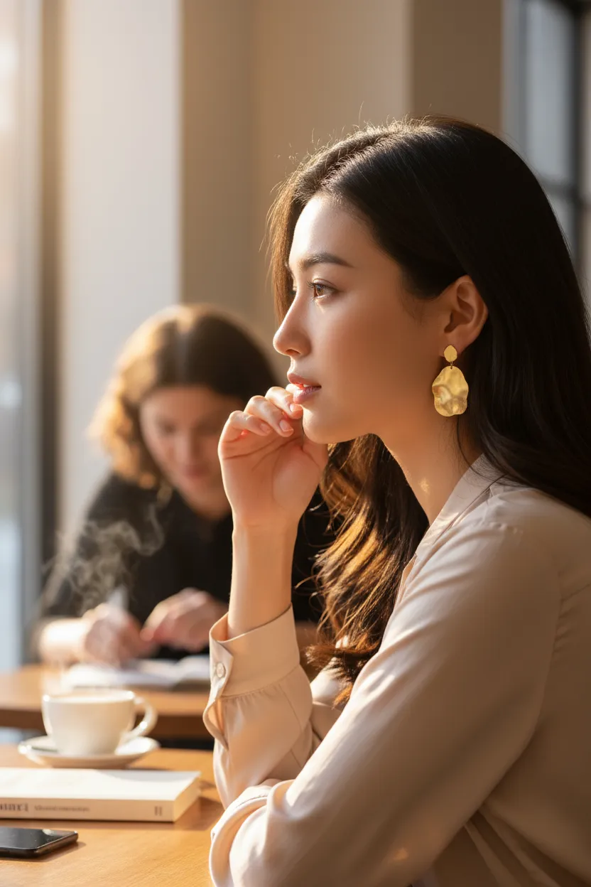 Pendente  Alien -Orecchini in Acciaio - OR-103-AA6128E