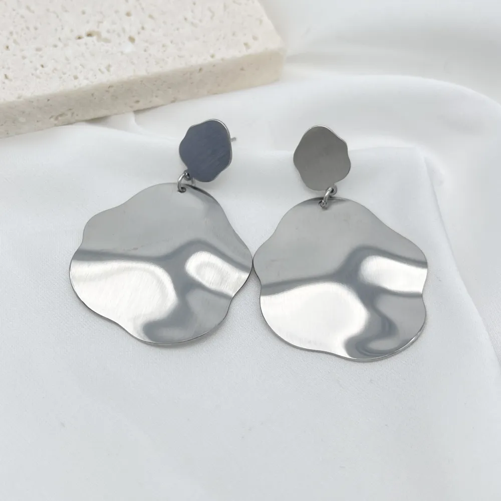 Pendente  Alien -Orecchini in Acciaio - OR-103-AA6128E