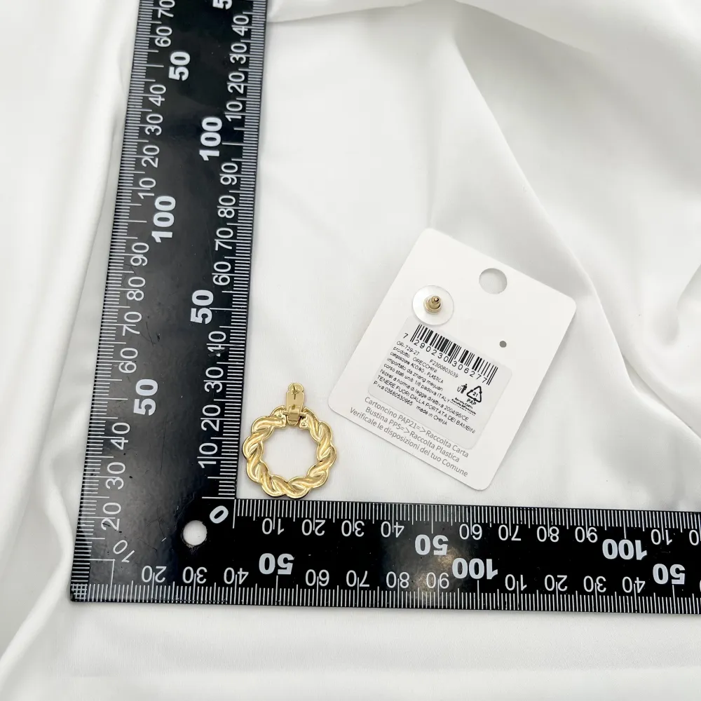 Cerchio-Orecchini in Acciaio - OR-729-27