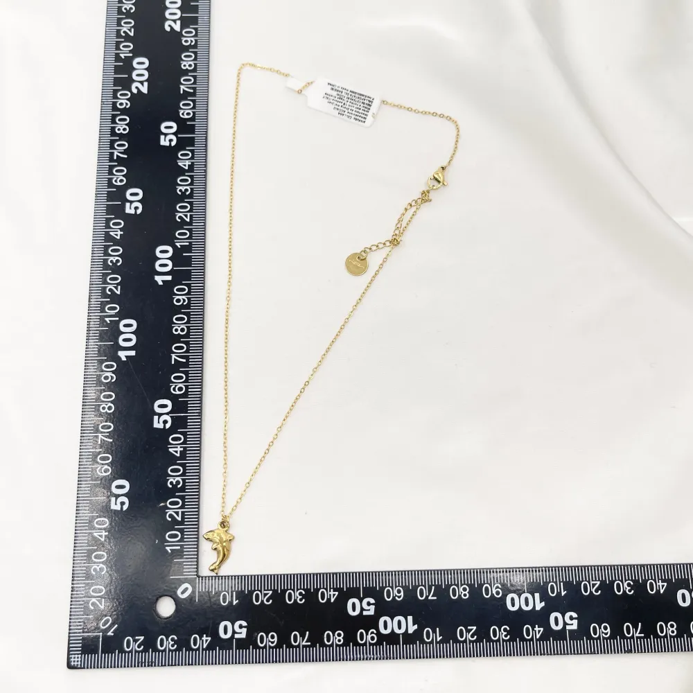 Delfino-Collana Corta in Acciaio - CL-413-3737