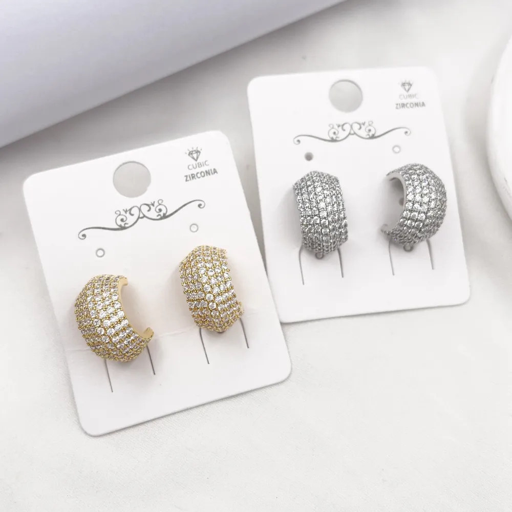 Cerchio-Orecchini con Cubic Zirconia - OR-506-429