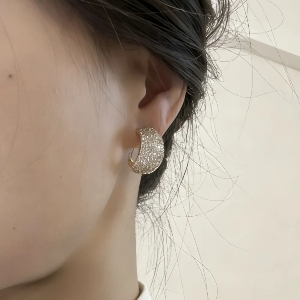 Cerchio-Orecchini con Cubic Zirconia - OR-506-429