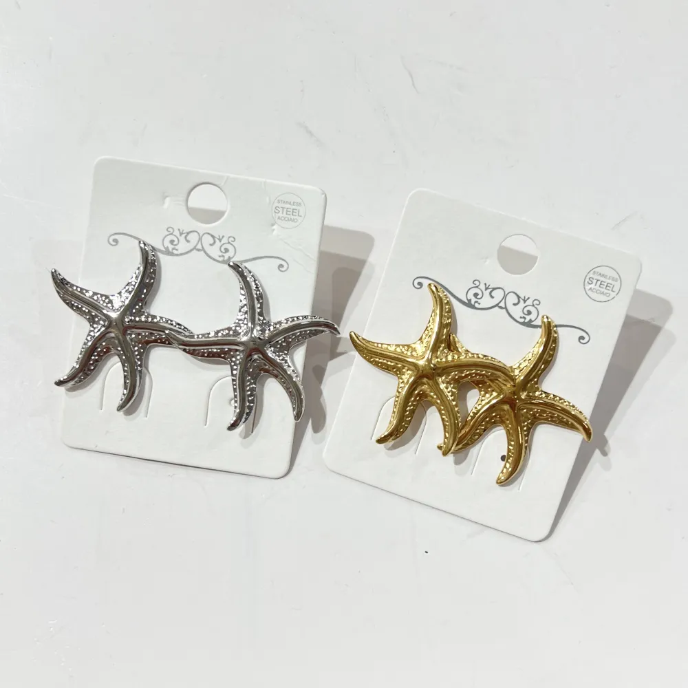 Stella Marina-Orecchini in Acciaio - OR-774-05