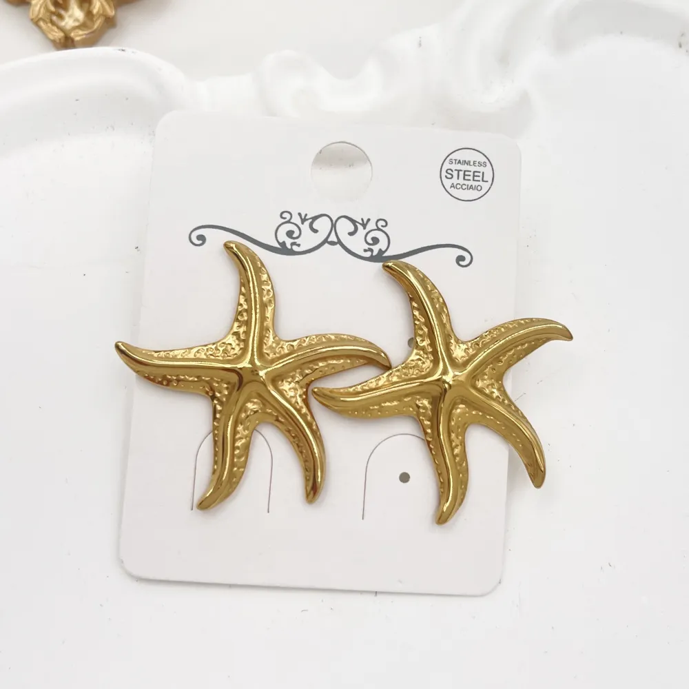 Stella Marina-Orecchini in Acciaio - OR-774-05