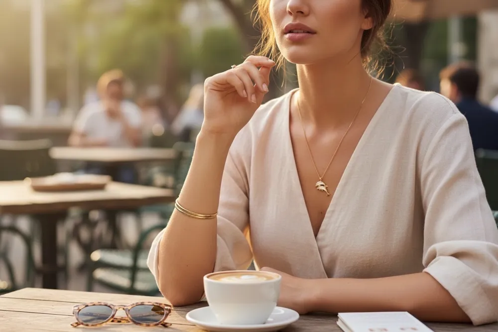 Delfino-Collana Corta in Acciaio - CL-795-10614 s