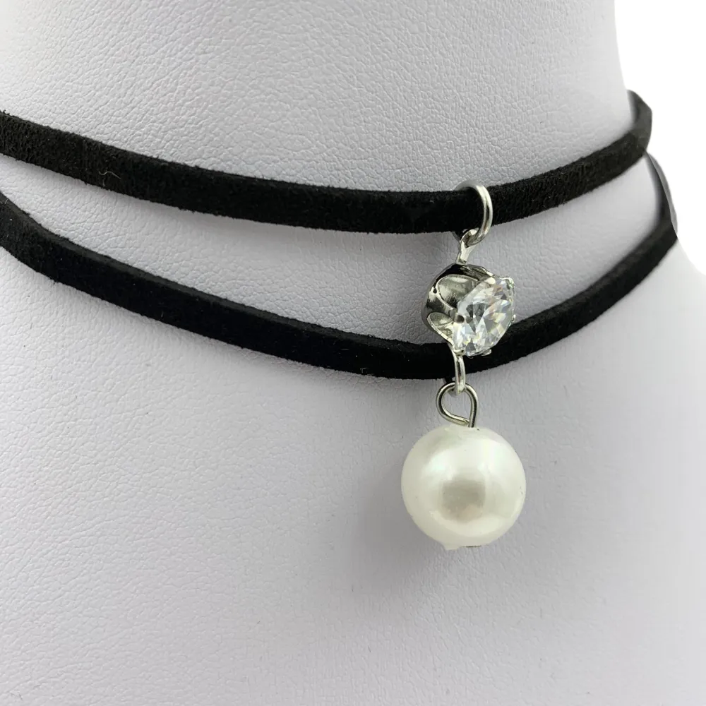 CHK6263-Perla e Punto Luce-Choker Collarino_Come foto_2