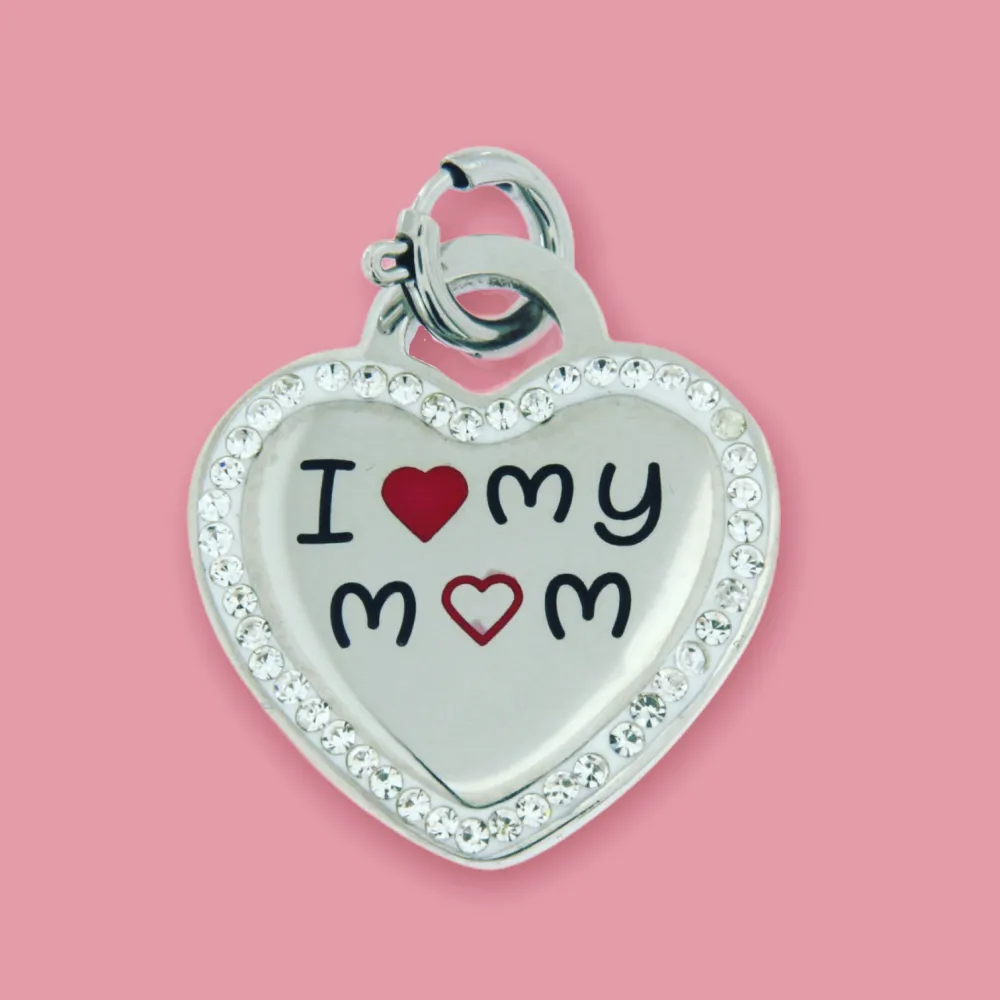 CIO5480-I love my mom - Ciondolo in Acciaio_2
