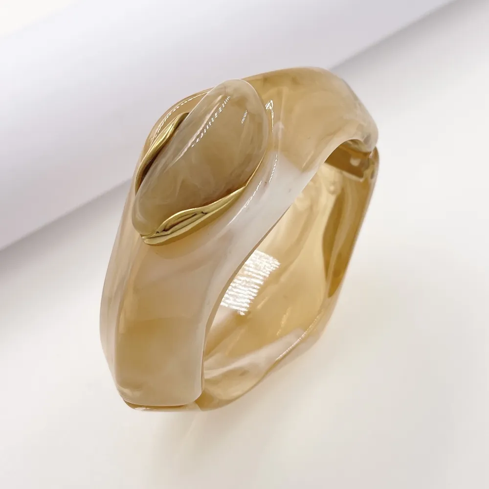 Semplice -Bracciale Rigido Moda in Acciaio - BR-732-602