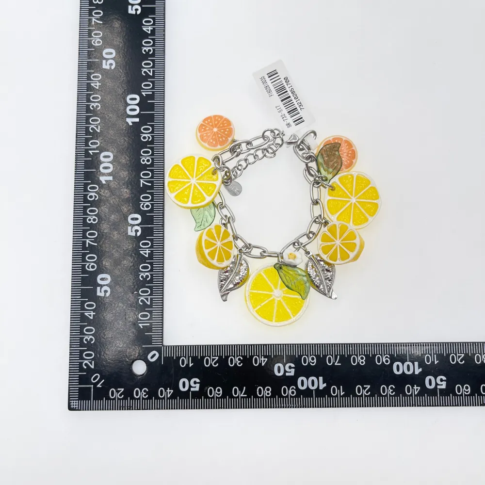 Limone Arancia-Bracciale in Acciaio - BAC-732-517