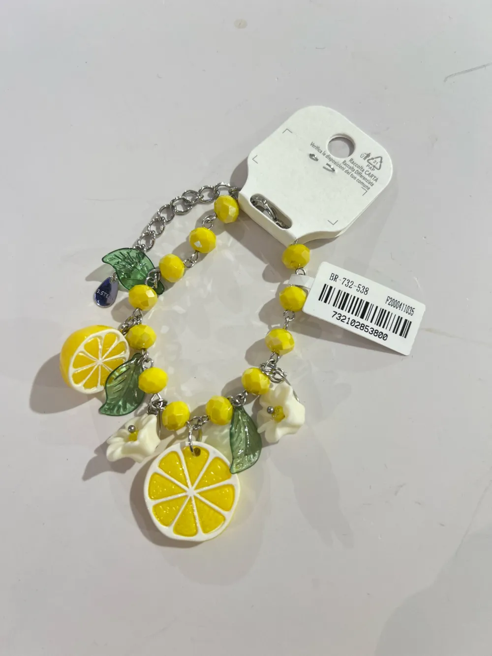 Limone Fiore-Bracciale in Acciaio - BAC-732-538