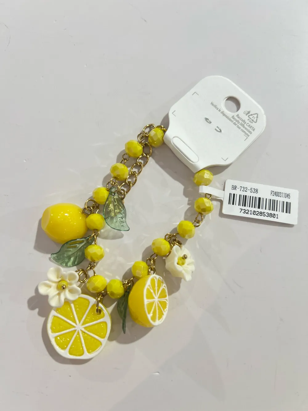 Limone Fiore-Bracciale in Acciaio - BAC-732-538