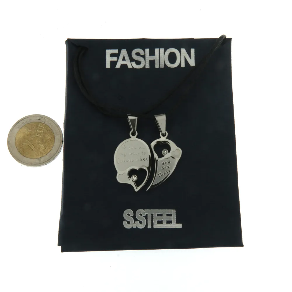 Cuore - Collana Doppia Acciaio_Acciaio_2