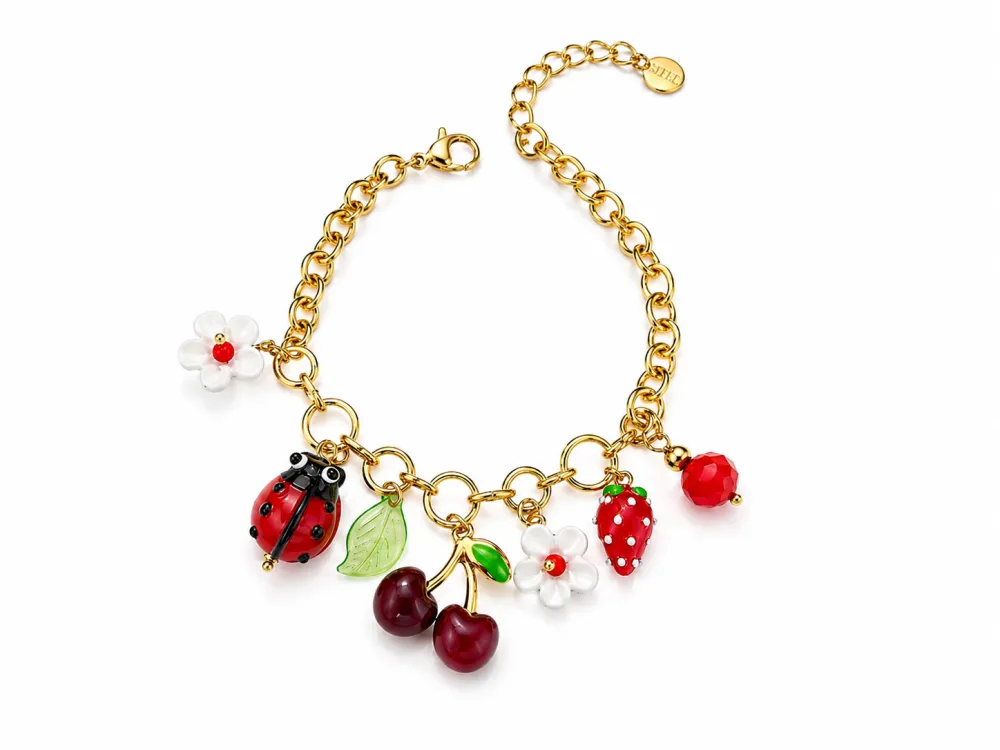 Ciliegia -Bracciale in Acciaio - BR-732-652