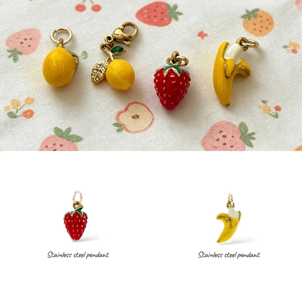 Banana-Ciondolo /Charms in Acciaio - CIO-8