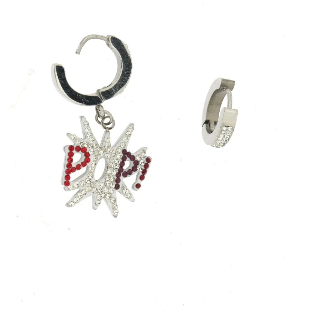 OAC- Pop e Cerchio 4409 - Orecchini a Cerchio con Pendenti in A_2