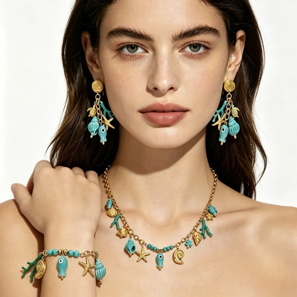 Mare -Collana Corta in Acciaio - CL-732-643