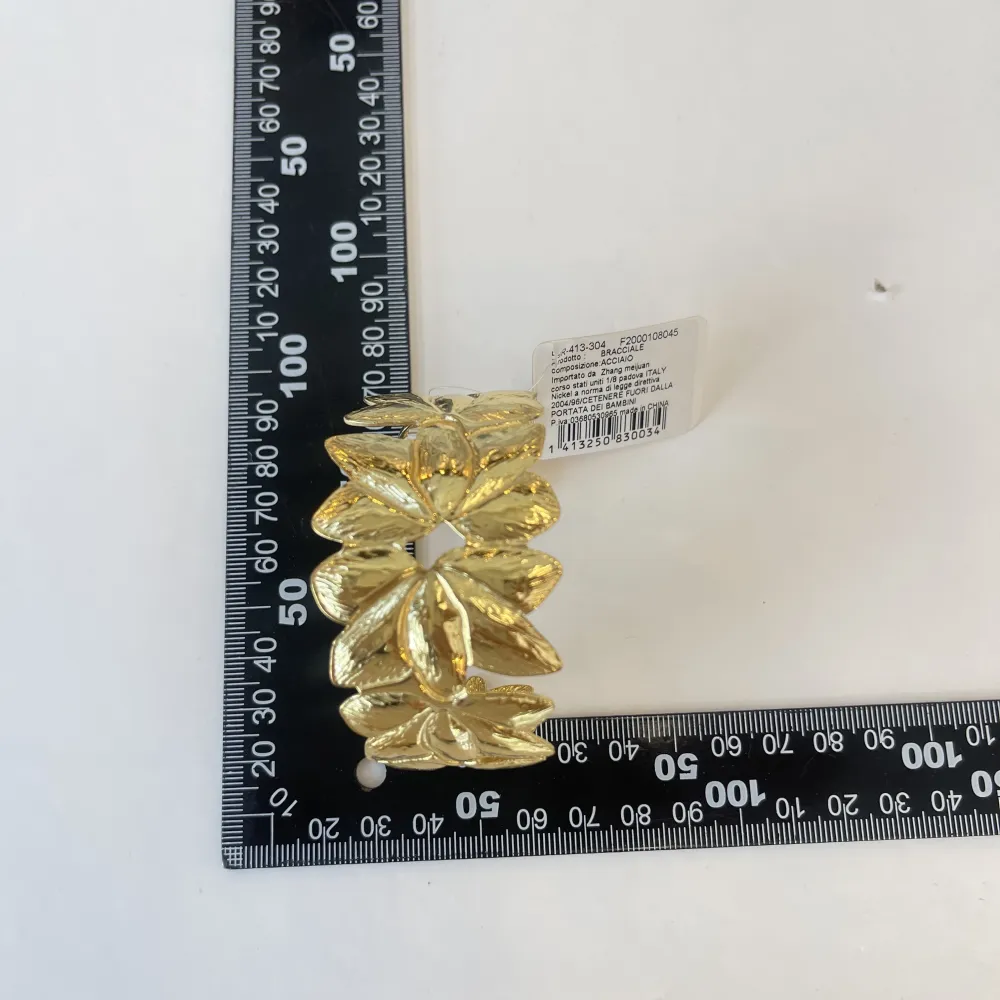 Fiore-Bracciale Rigido in Acciaio - BR-413-304