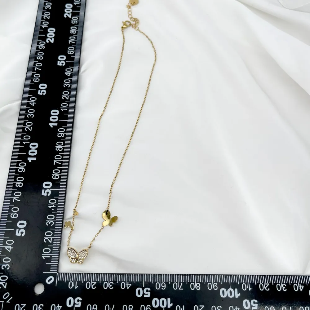Farfalla-Collana Corta in Acciaio - CL-795-10621