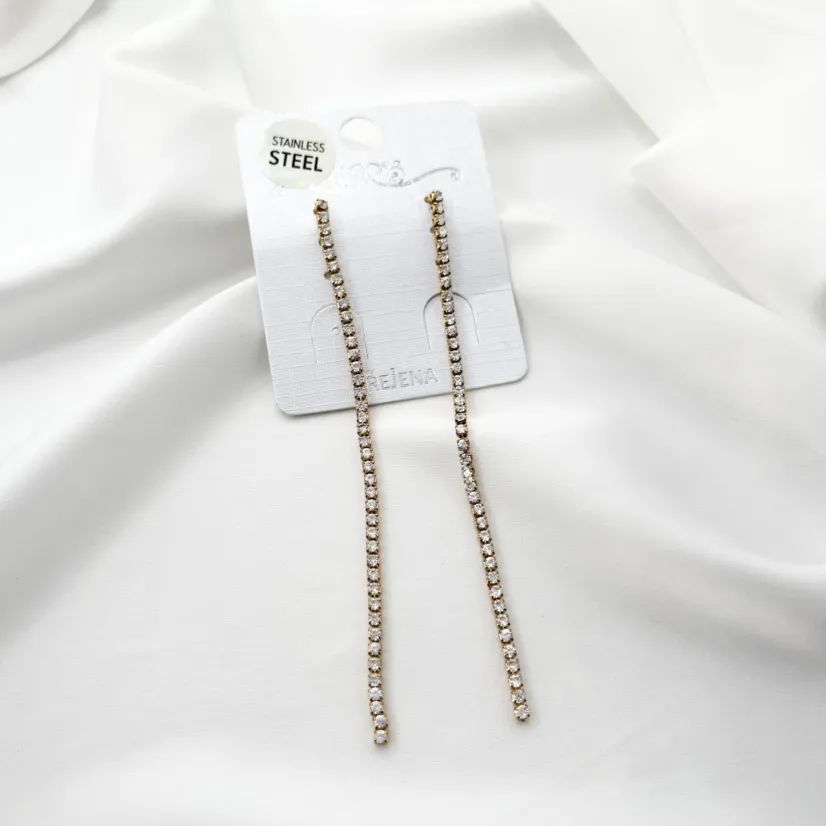 2mm Orecchini Tennis-Orecchini in Acciaio - OR-413-2578