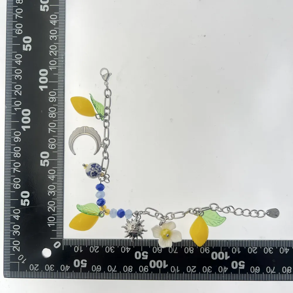 Limone Fiore Ceramica-Bracciale in Acciaio - BR-732-636