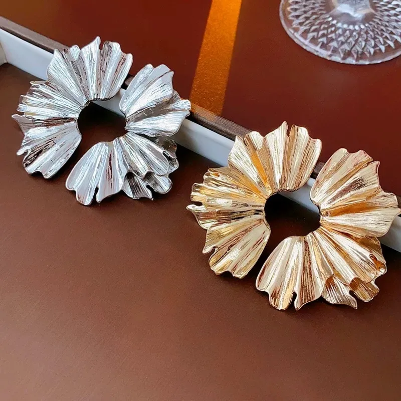 Fiore-Orecchini in Acciaio - OR-413-907