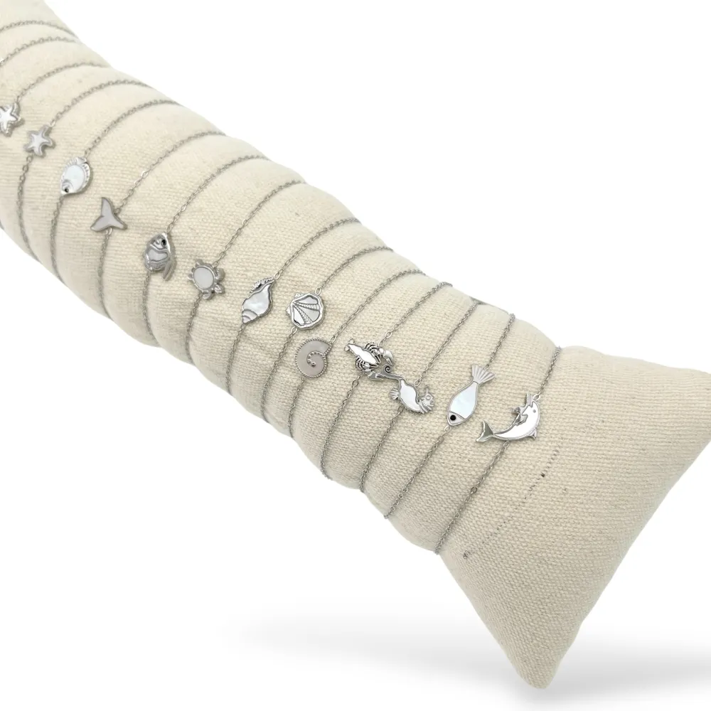 Serie Ocean -15pz Bracciali in Acciaio - BR-795-15175-1