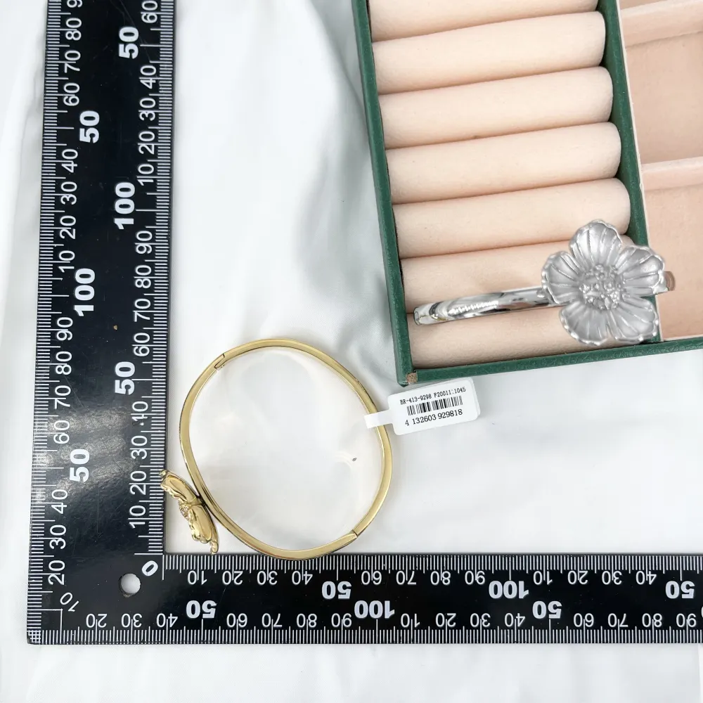 Fiore-Bracciale Rigido in Acciaio - BR-413-9298