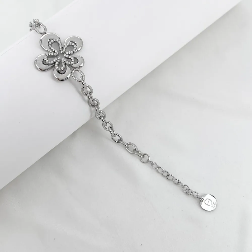 Bracciale a fiori -Bracciali in Acciaio - BR-795-15230