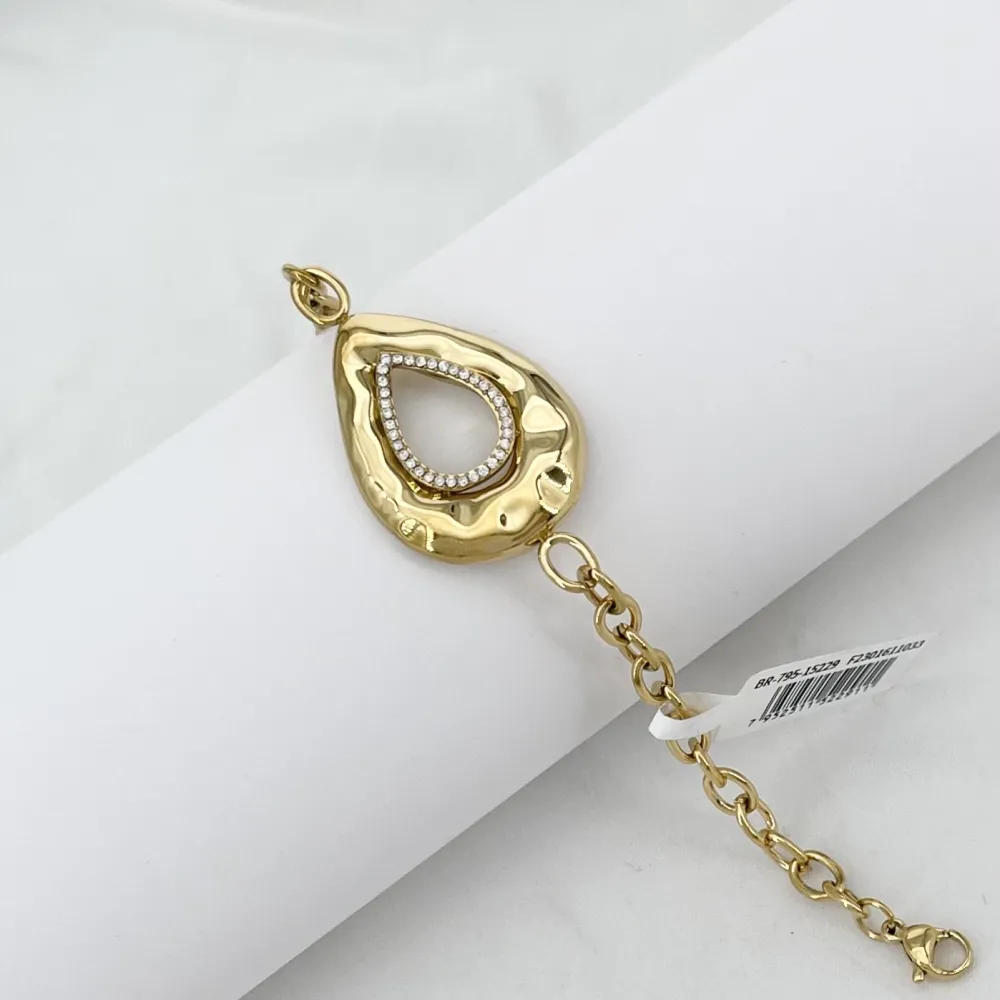 Bracciale a goccia -Bracciali in Acciaio  - BR-795-15229