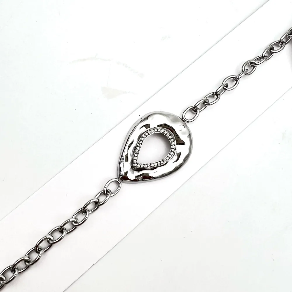 Bracciale a goccia -Bracciali in Acciaio  - BR-795-15229