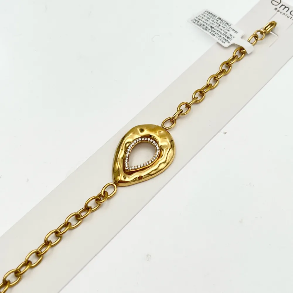 Bracciale a goccia -Bracciali in Acciaio  - BR-795-15229