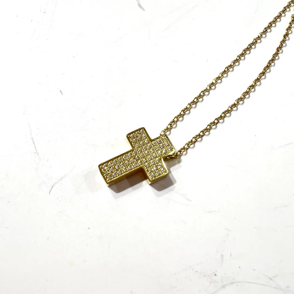 Croce -Collana Lunga in Acciaio - CL-791-05