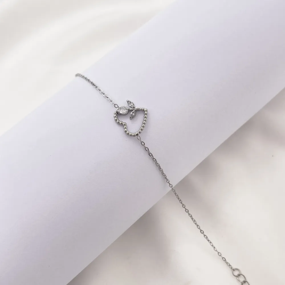 Bracciale a cuore -Bracciali in Acciaio - BR-795-15192