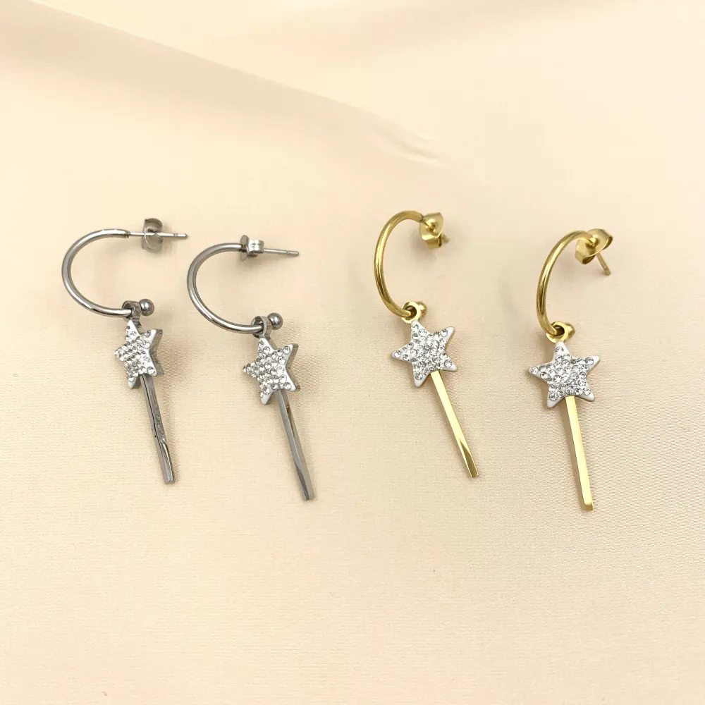 OAP413-055-Bachetta Magica-Orecchini in Acciaio_2