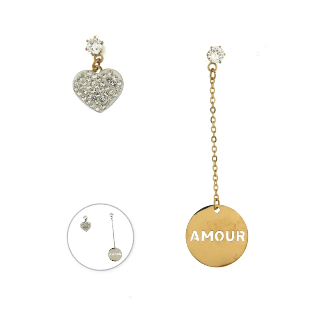 OAP6837-Cuore Amour- Orecchini in Acciaio_2