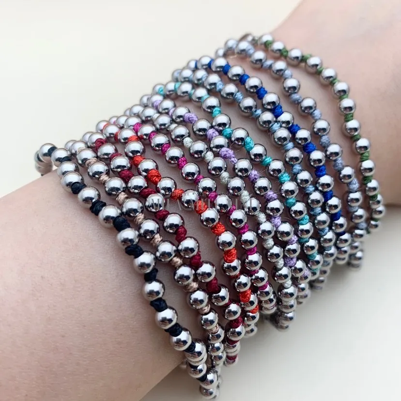 Nodo Pallina - Bracciale in Acciaio - BAC-103-AA2475B