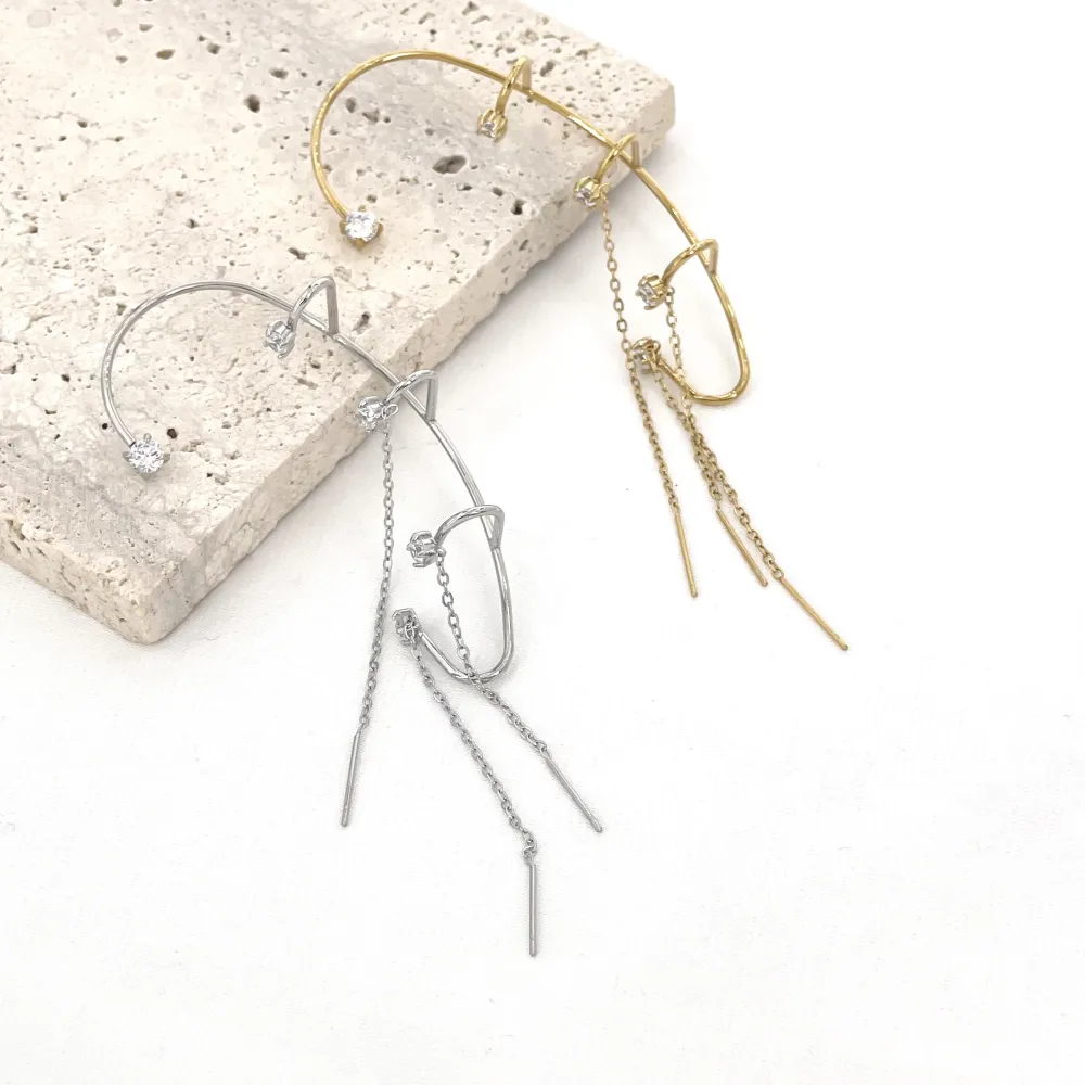 Punti luce-Earcuff in Acciaio - OR-795-22507