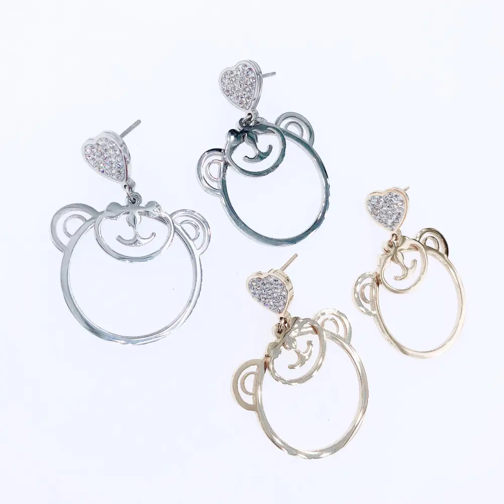 OAS- Orsetto 5067 - Orecchini in Acciaio_2