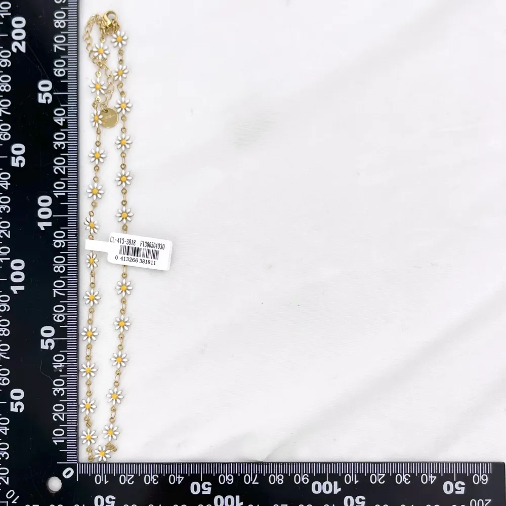 Margherite-Collana corta in Acciaio - CL-413-3818
