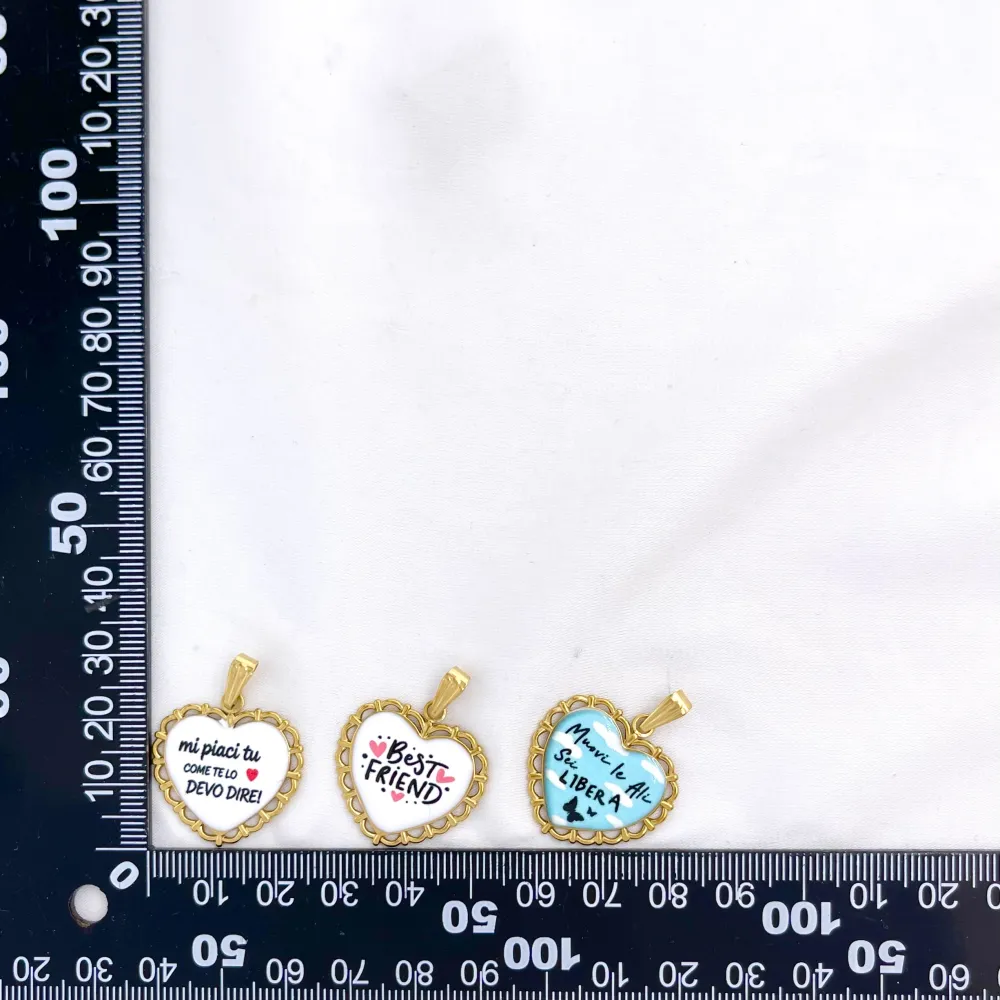 Muovi le ali Sei libera-Ciondolo/Charms in Acciaio - DIY-732-21