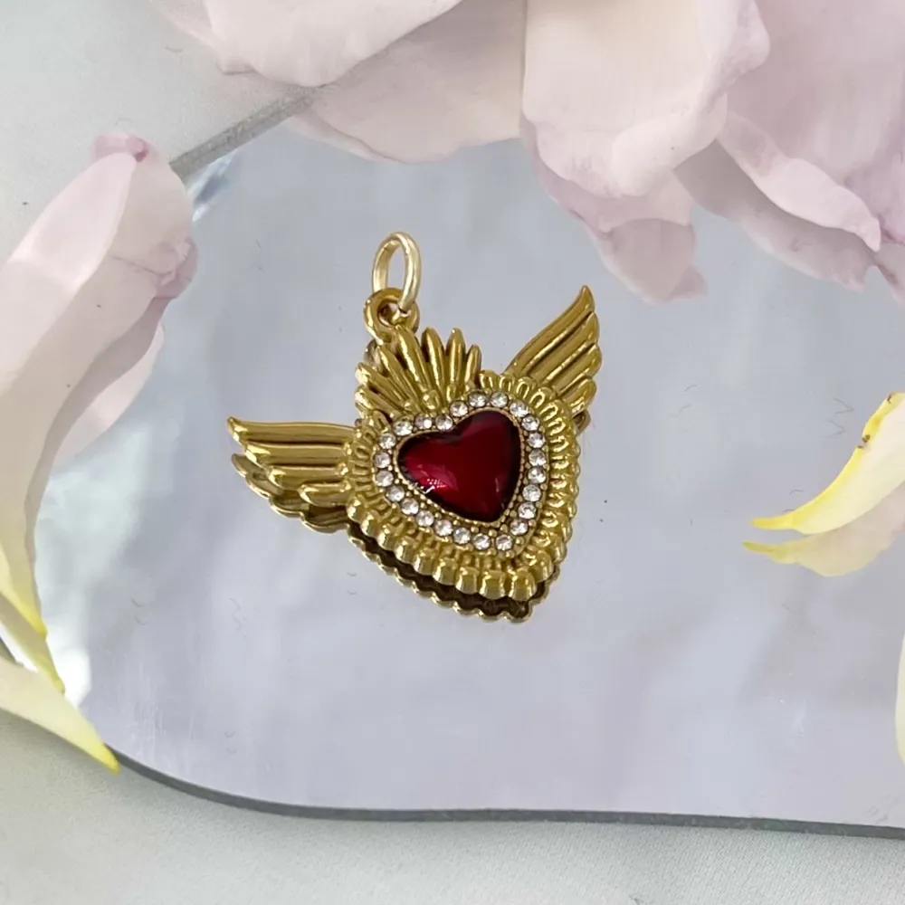 Sacro Cuore-Ciondolo/Charms in Acciaio - DIY-413-05