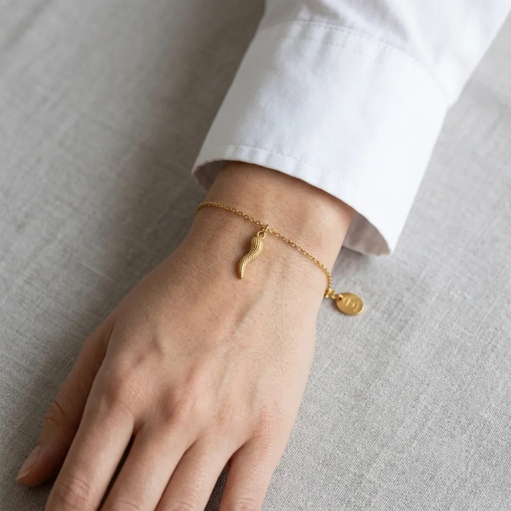 Cornetto-Bracciale in Acciaio - BR-103-AA7167B