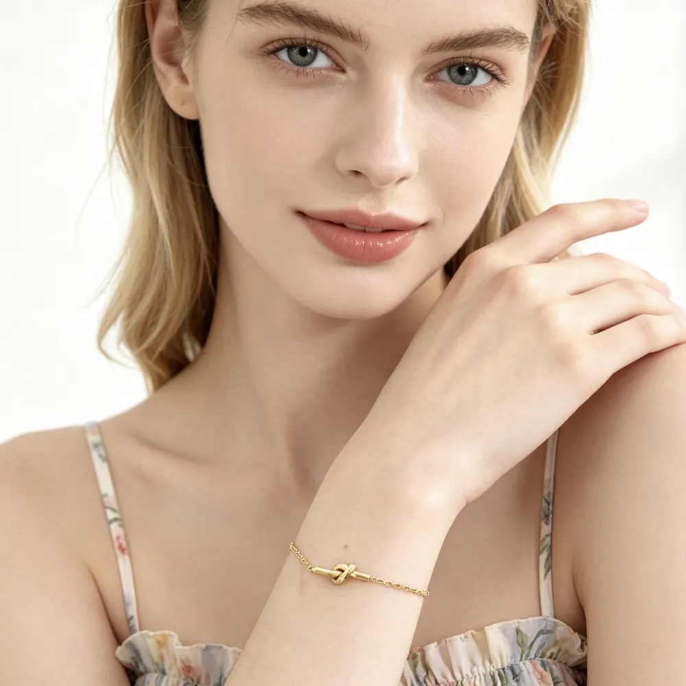 Nodo-Bracciale in Acciaio - BR-413-3293