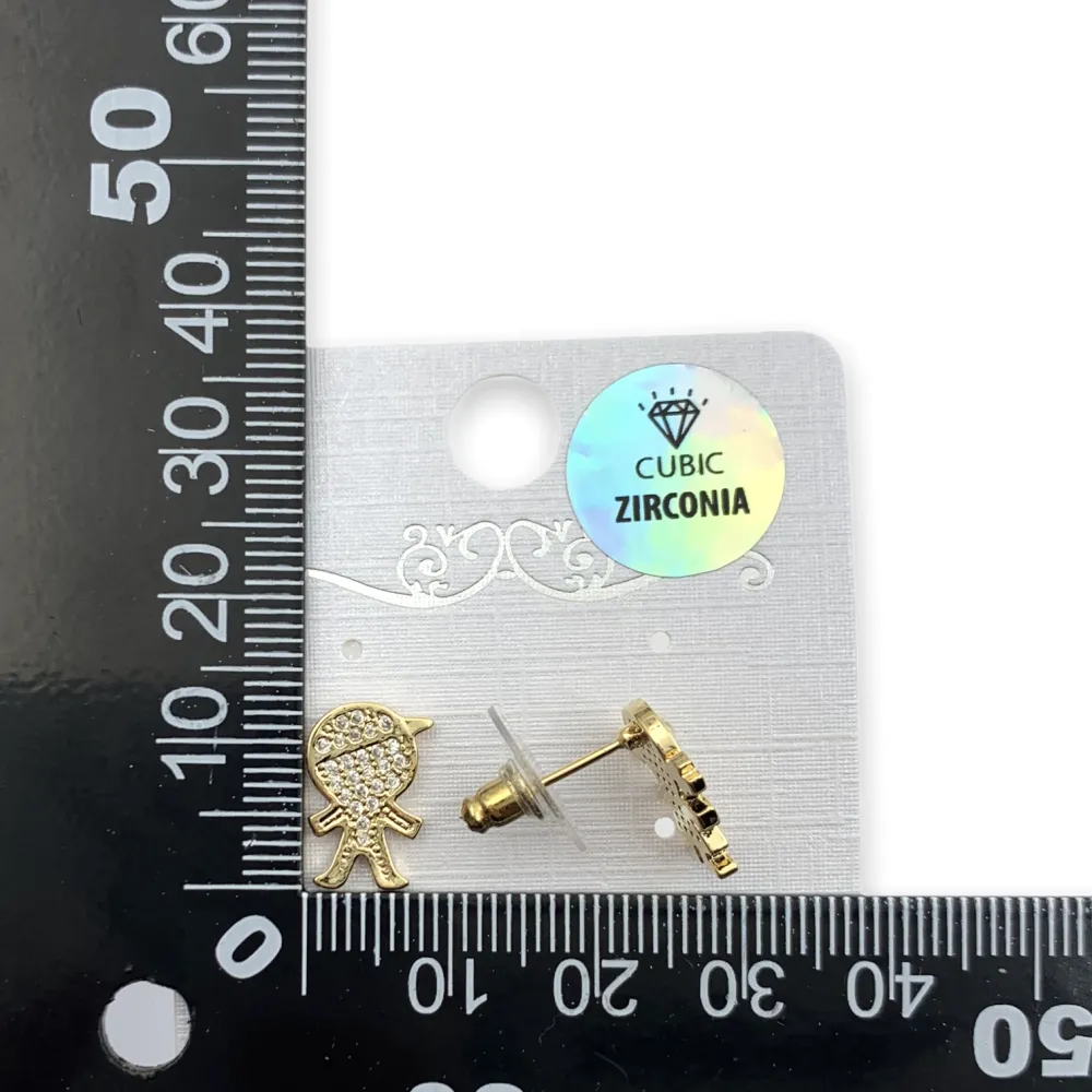 OMZ6123-Bimbo e Bimba- Orecchini a Lobo_2